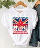 Lest We Forget Military Tribute T-Shirt - Remembrance Day Union Jack Gift Tee