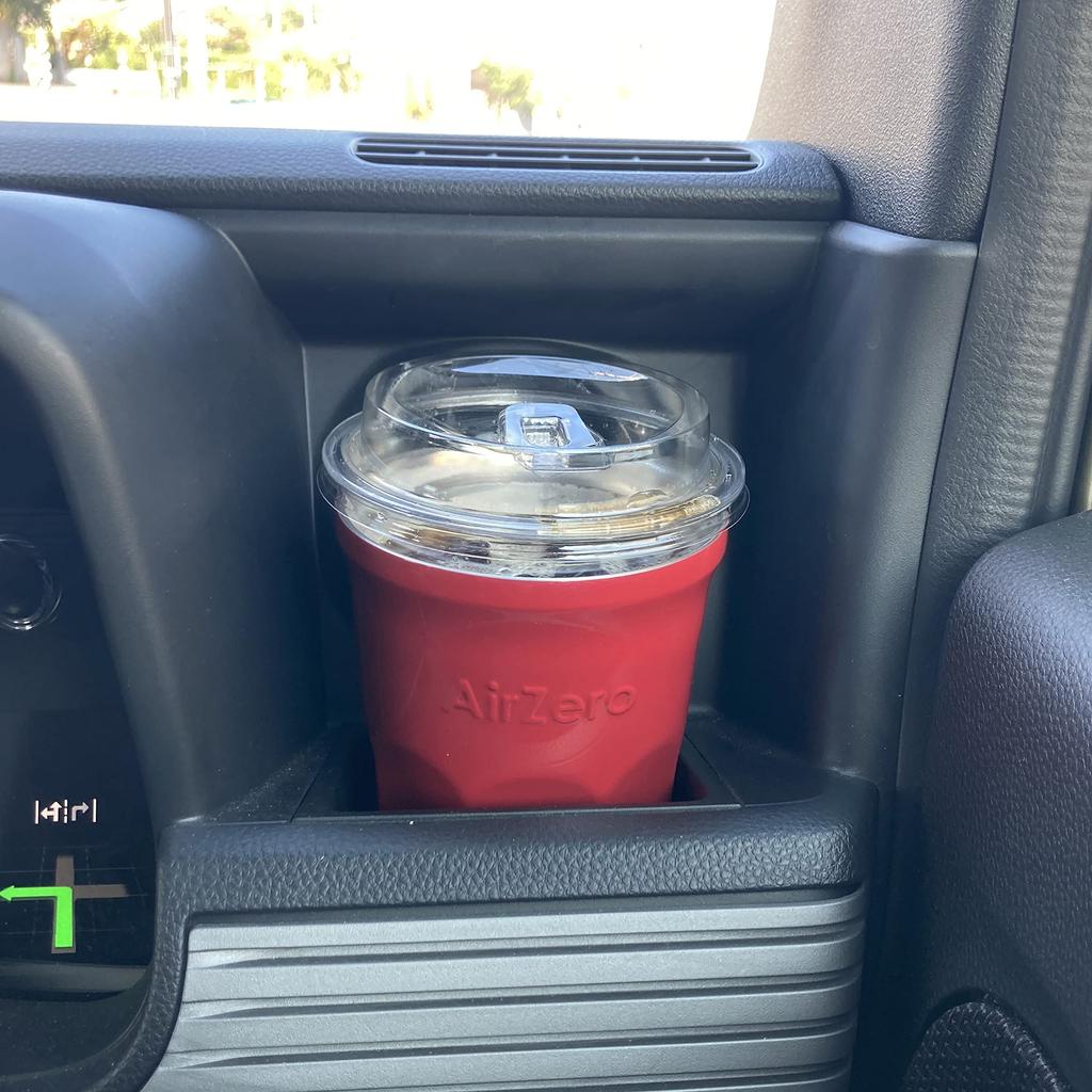 Vacuum Insulated Stainless Steel Tumbler with 450ml Keeps drinks hot or cold with the sliding prevents and features a carefully painted gradient Fits