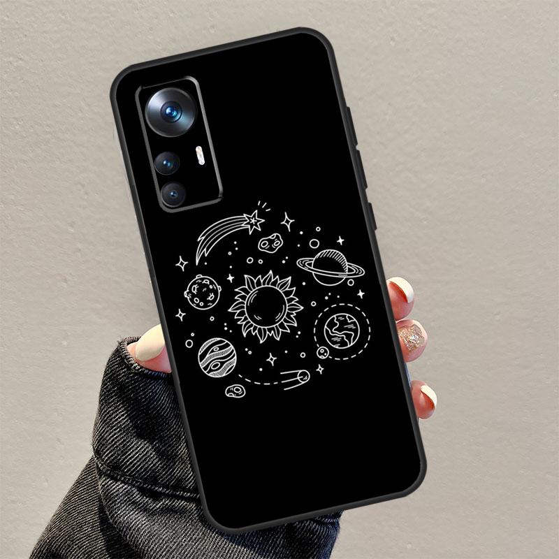 Aesthetic Space Stars Planet Case For Xiaomi 13 14 15 Ultra 11T 12T 13T 14T Pro Cover For POCO X7 Pro X3 X5 X6 F5 F6 F7