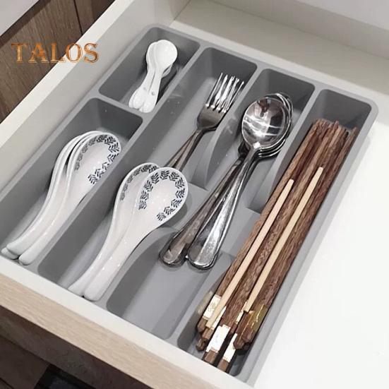 Bestikk Oppbevaringsboks Klassifisering Organisering Stor kapasitet Multirom Servise Skuff Gaffel Spisepinner Skjeskuff Servise Organizer