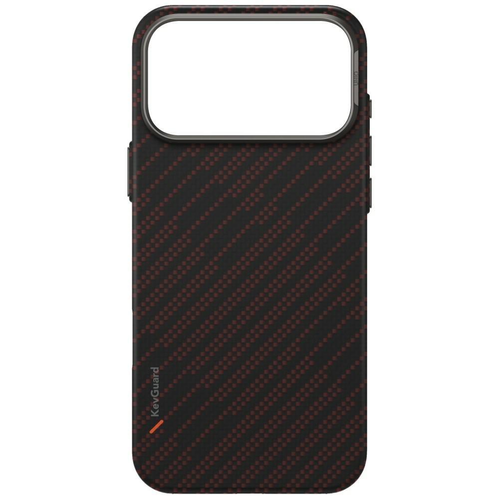 UNIQ Keva EDGE Case for iPhone 17 Pro Max Magclick Charging Orange