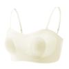 Reggiseno a fascia senza cuciture color pelle Traspirante Invisibile Senza Spalline Lingerie con Spalline Regolabili