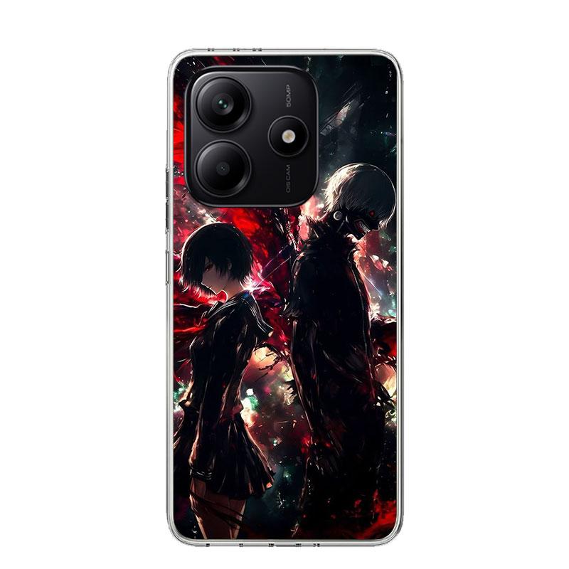G-Ghoul Tokyo Touka Kirishima Phone Case For Xiaomi Redmi Note 15 14 13 12S 12 Pro Plus 11S 11E 11 11T 10S 10 Art Soft Pattern C