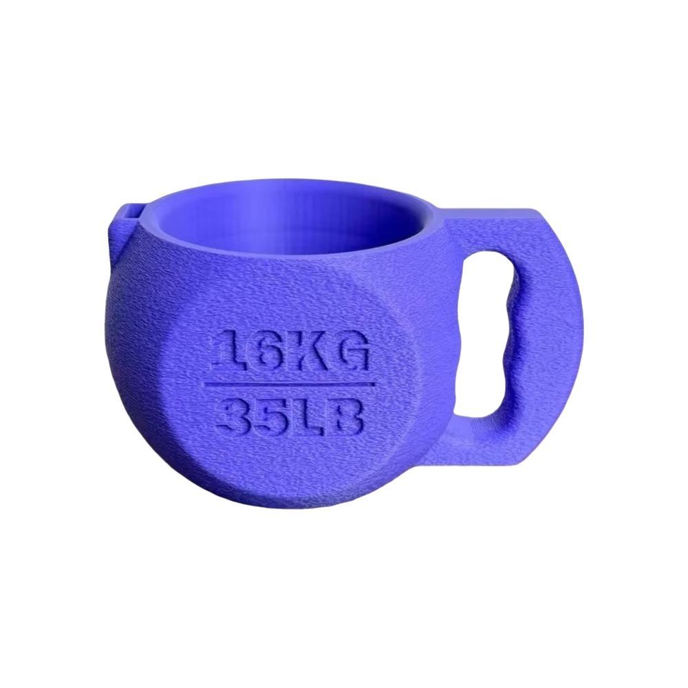 

NonSlip Kettlebell Ice Cream Pint Holder 16KG Popsicle Holder Kitchen Gadget фіолетовий