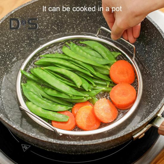 Stainless Steel Food Grade Strainer Rapid Cooling Extended Handle Design Filter Household Supplies