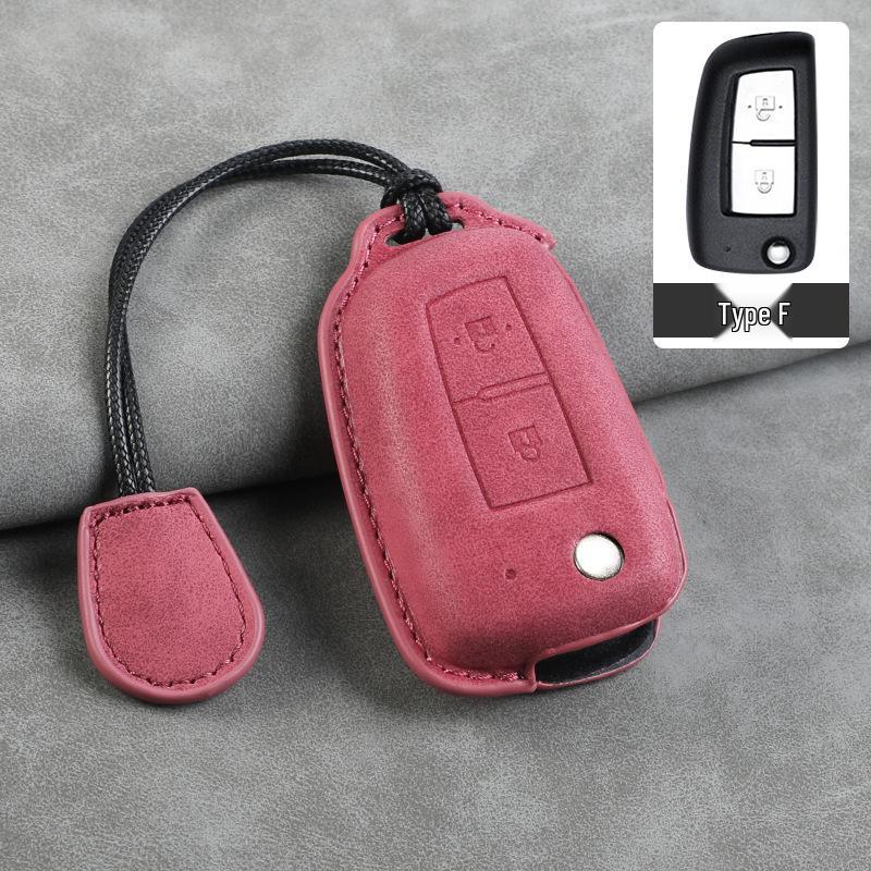 Nissan-Schlüsselhüllen: Passt für Qashqai 2019, Sylphy, Bluebird, Kicks, X-Trail, Tiida - Inklusive Karosserieabdeckungen & Schnallen