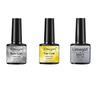 60 Colors Gel Nail Polish Kit Functional Gel Manicure Set Matte Top Coat Base Coat High Gloss Long-Lasting Nail Art Set