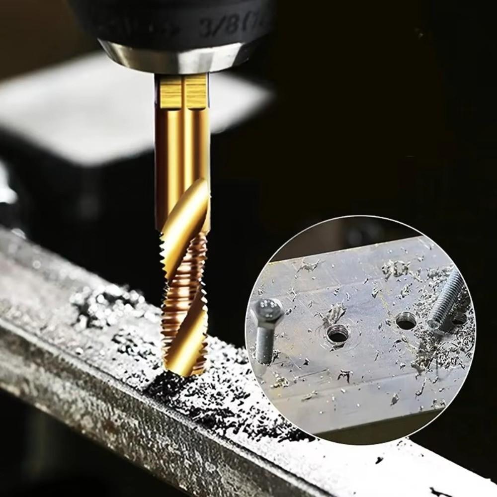 High Speed Steel Screw Tap Drill Bits Hex Shank Metric Tap Drill Bits for Deburring Application