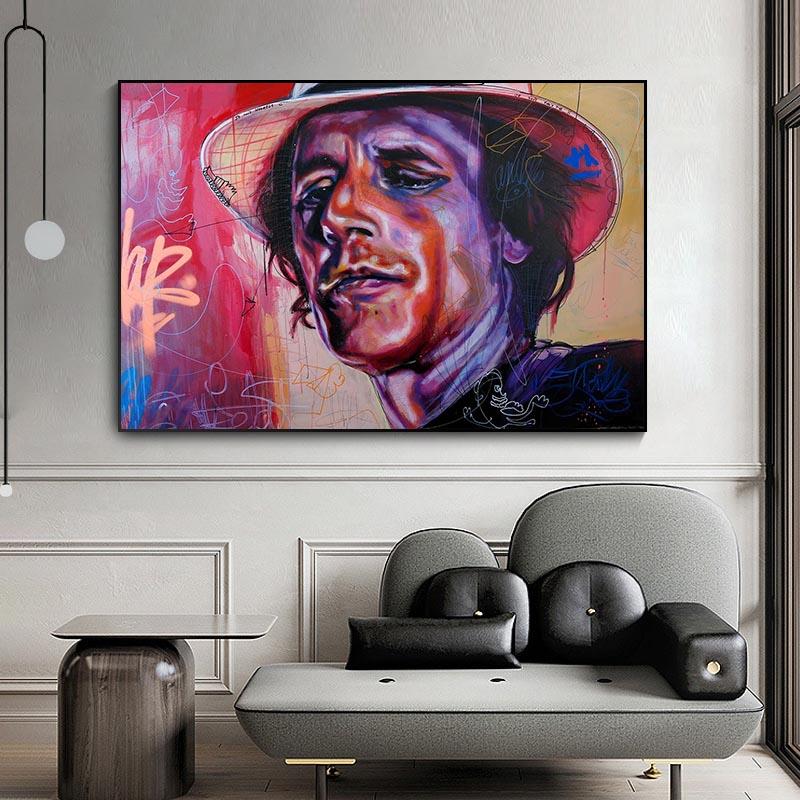 

Картина «Крестный отец», красочные акварельные постеры, принты из фильмов, настенные художественные холсты, картины для гостиной, дома (с рамкой)