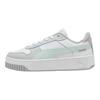 Puma Carina Street Patogūs žemi sportbačiai Moteriški sportbačiai Balti pilki 389390-43