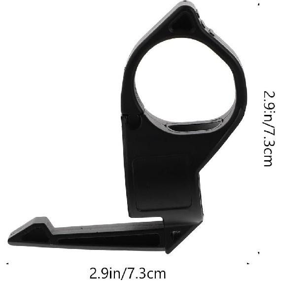 

BESPORTBLE Кольцо-фонарик Ручной держатель для фонарика Клипса для фонарика Аксессуар для фонарика Петля для уличного фонарика Фиксатор фонарика Вспомогательный 7.3X7.3X7.3CM как