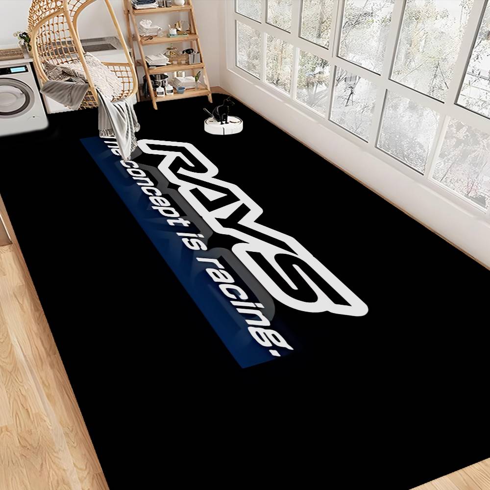 R-RAYS Wheels Bath Mat Kids Room Bedroom Decoration Balcony Anti-Slip Doormat Living Room Alfombra