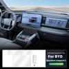Car Tempered Glass Protective Film For BYD Formula Leopard 5 Titanium 5 2025+ GPS Navigation Dashboard Display Screen Protector