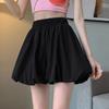 Women's 2024 Autumn Wide-Leg Elastic Waist Bloomers - Slim, Loose, Pumpkin Casual Shorts