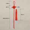 Good Quality No. 5, 6 Plates Of Small Chinese Knots, 8 Plates Of Phnom Penh Bows, Big Red, Copper Coins, Chinese Knots, Fringed Pendants.
