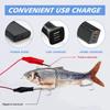 Bionic Fish Electric Lure Wobblers Swimbait Hard Fishing Lure  Freshwater Saltwater