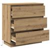 Nightstand Artisan Oak 71 x 34.5 x 75 cm Engineered Wood