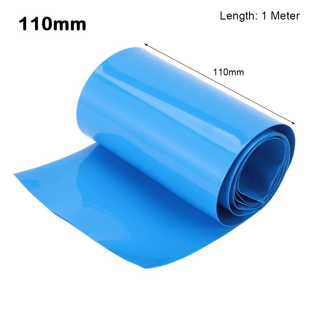 1 Meter/Pack Neue Li-Ionen-Folie Schrumpfschlauch PVC Mehrere Größen Schrumpffolie 18650 Akkupack 70-200mm Breite Bandhülsen
