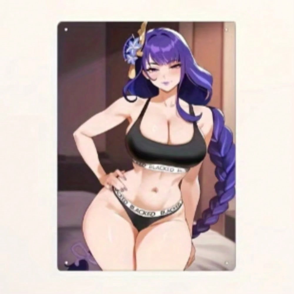 Металлическая настенная art-панель в стиле аниме, декор для дома, алюминиевая табличка, бар, спальня, погодоустойчивый знак TYA3264-20x30cm