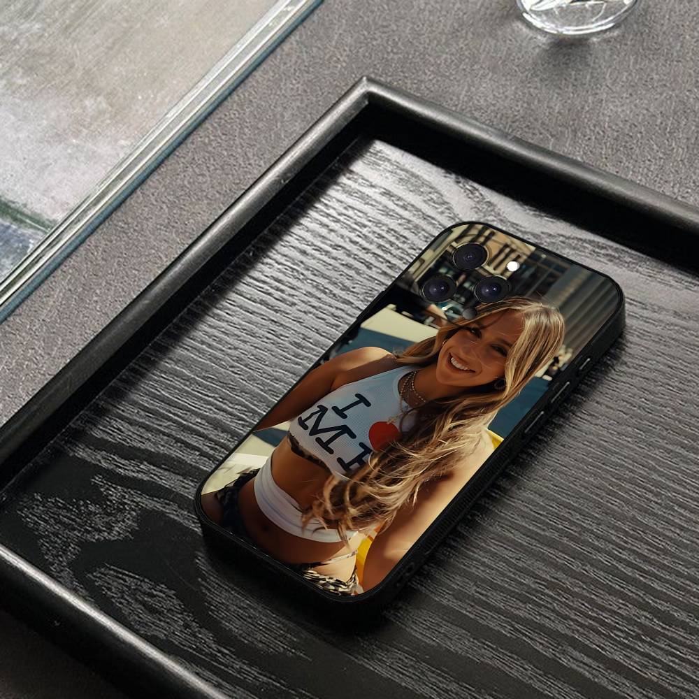 T-Tate Mcrae Its Ok Phone Case For IPhone 1716 15 14 13 Pro Max 11 12 Mini X Xs XR Black Silicone Cover