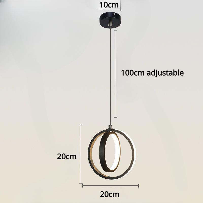 Nordic Moderne Anhänger Lampe Leuchten LED Kronleuchter für Wohnzimmer Schlafzimmer Esszimmer Küche Restaurant