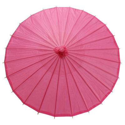 Smiti Japanese Paper Solid 9 84cm Rose Red Parasol, Color, Colors, Diameter,