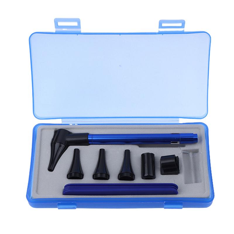Mini Zestaw Diagnostyczny Otoskop Specula Soczewka Latarka LED Instrument Diagnostyczny Pielęgniarka Student Lekarze Narzędzie do Pielęgnacji Uszu