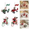Miniature Christmas Hanging Ornament Miniature Christmas Hanging Ornament Delicate Iron Resin Holiday Tree Adornment