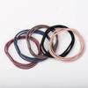 3-in-1 High Elasticity Basic Hairpin for Simple Ponytail Bun Headband Small Elastic Knots Cute Girl Hair Ribbon