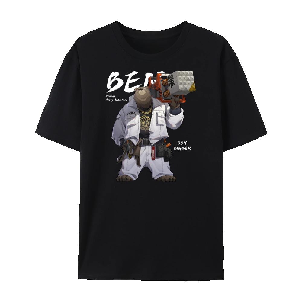 Zenless Zone Zero All Character's Impression Graphic Short Sleeve Cotton Crewneck T-Shirt