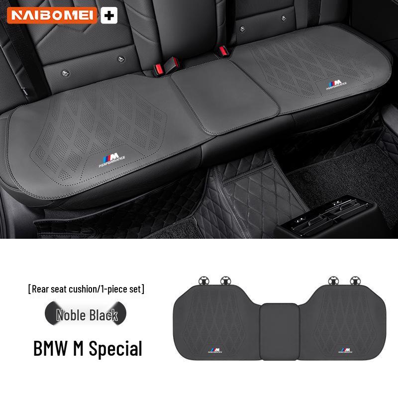 Ledersitzbezug für BMW: 1er, 3er, 5er, 6er, 7er Serie, X1, X3, X4, X5, X6 - Vordere und Hintere Autositzkissen