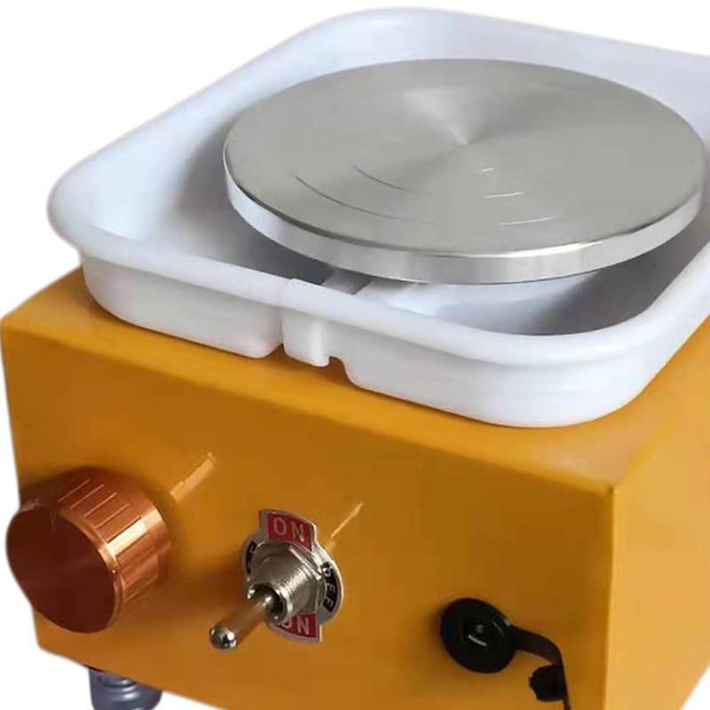 Mașină Roată de Olarit Electrică cu Tavă Rotativă Instrument DIY Mașină pentru Predare Școlară Începător pentru Artă Meșteșuguri Ceramică Stecher EU