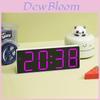 Led Digital Alarm Clock With Temperature And Calendar For Bedroom Decor