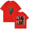 Rock Band Type O Negative Das Grüne Unisex Grafik T-Shirts Gothic Metal Übergroße T-Shirts Unisex Damenmode Vintage T-Shirt