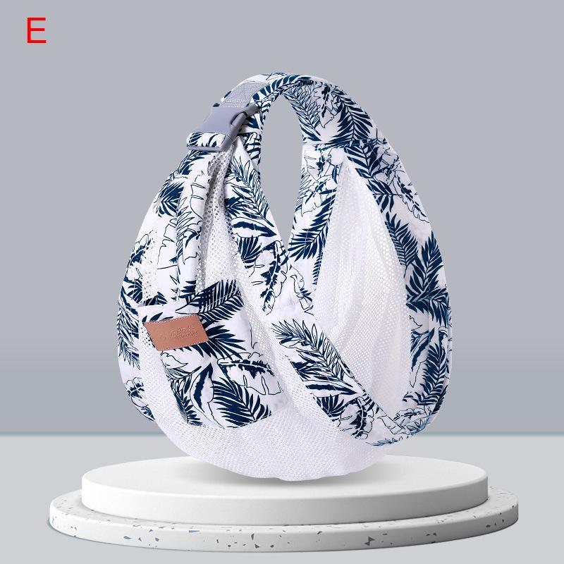 Justerbar spedbarns bæresele Newborn Wrap Sling Småbarn Ryggsekk Pustende