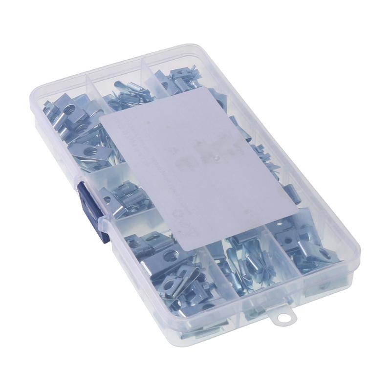Screws Panel Fastener Clips Speed U Nut Auto Cap M4 M5 M6 180pcs/220pcs/90pcs