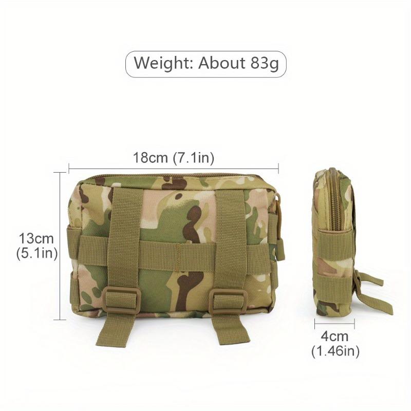 Camping Small Bag Multifunctional Camouflage Tactical Waist Bag EDC Outdoor Tool Pocket Tactical Medical First Aid Bag