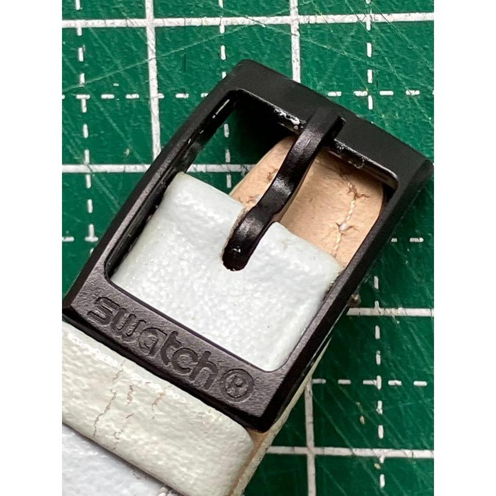 Used Swatch 1996 Quartz Watch Black Dial