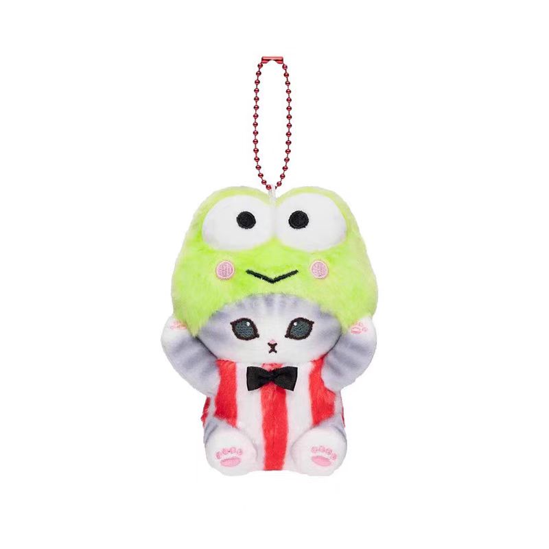 Cartoon Hello Kitty Gudetama Kero Kero Keroppi Kawaii Plush Toys Backpack Pendant Doll Accessories Decoration Kid Christmas Gift
