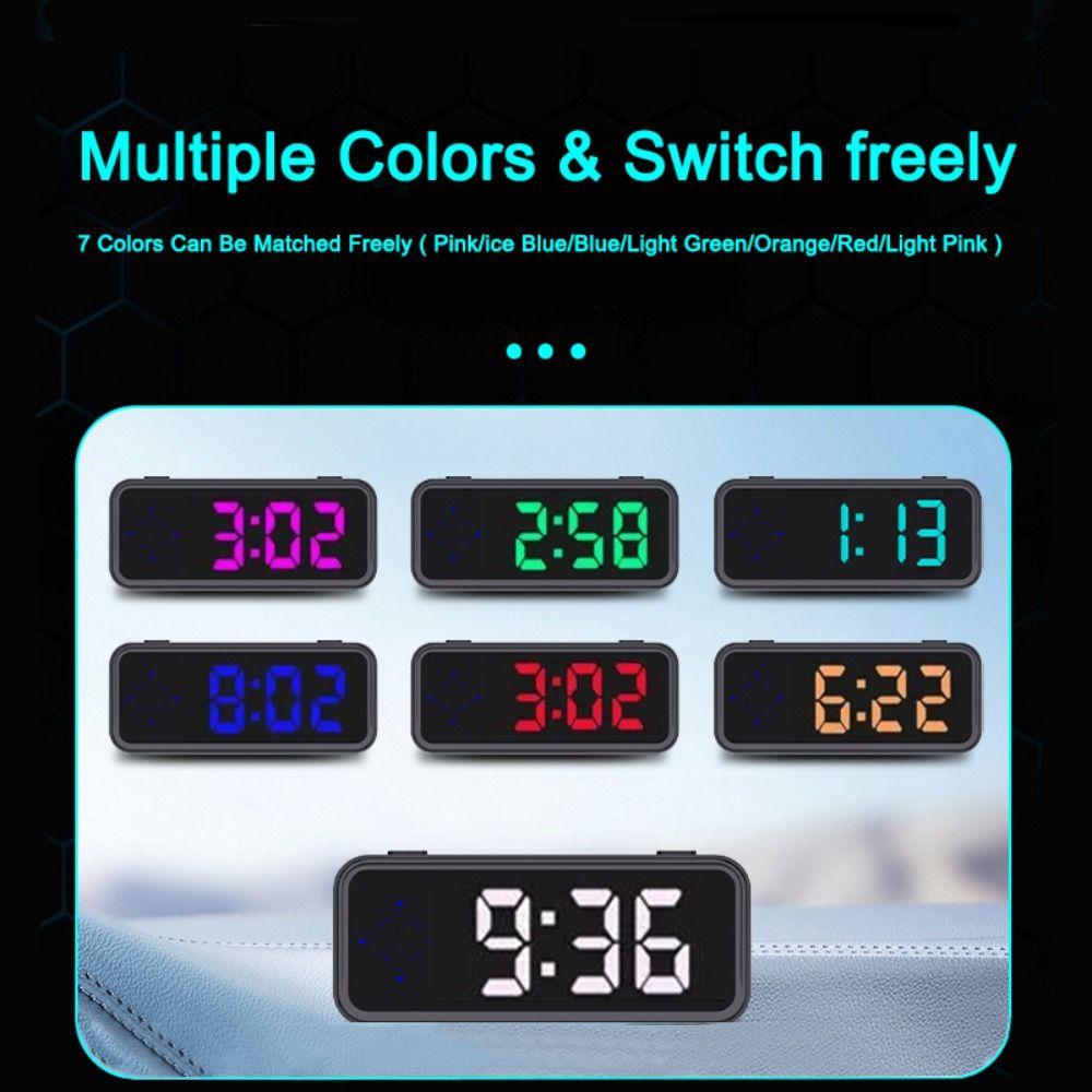7 Color Switching GPS Car Digital Speedometer Digital Clock Vehicle Speed Meter  Tachometer