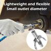 Coupling G Coupler, Double Handle Grease Gun for All Types of Grease Guns, G Grease Gun Mouthpiece, Less Effort, Easy To Attach and Remove