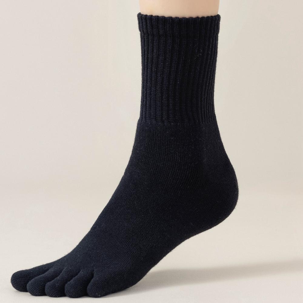 3 páry fleecových podzimních zimních ponožek na prsty pro ženy, tlusté teplé ponožky s pěti prsty, vysoce kvalitní bavlněné sportovní atletické ponožky