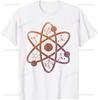 Graphic Birthday Gift  Atom Retro Style Science T-Shirt Men Clothing Streetwear Graphic T Shirts  Anime Tshirt