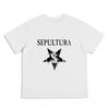 Heavy Metal SEPULTURA Brazilian Burial Band Album Print TShirt 100 Cotton Punk for Men and Women