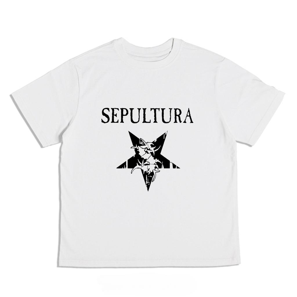 Heavy Metal SEPULTURA Brazilian Burial Band Album Print TShirt 100 Cotton Punk for Men and Women