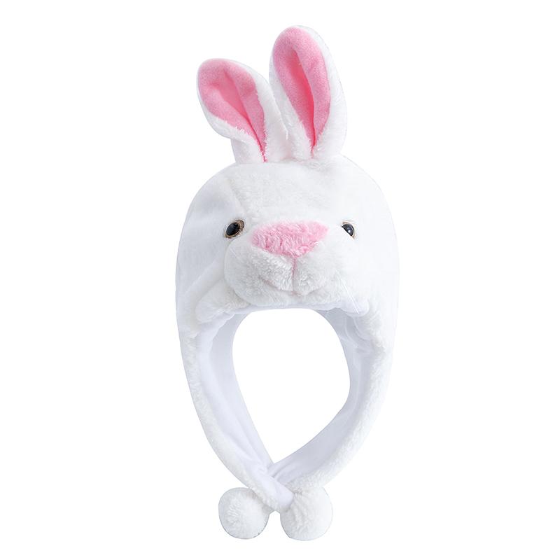 New Style Unisex Funny 3D Animal Style Decorative Hat Mischievous Couple Cap For Man Women Plush Winter Lovely Family Hat