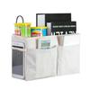 1 Pcs New Storage Basket Hanging Organizer Bed Remote Book Holder Dormitory Storage Bag Holder With Hook Bed Pocket