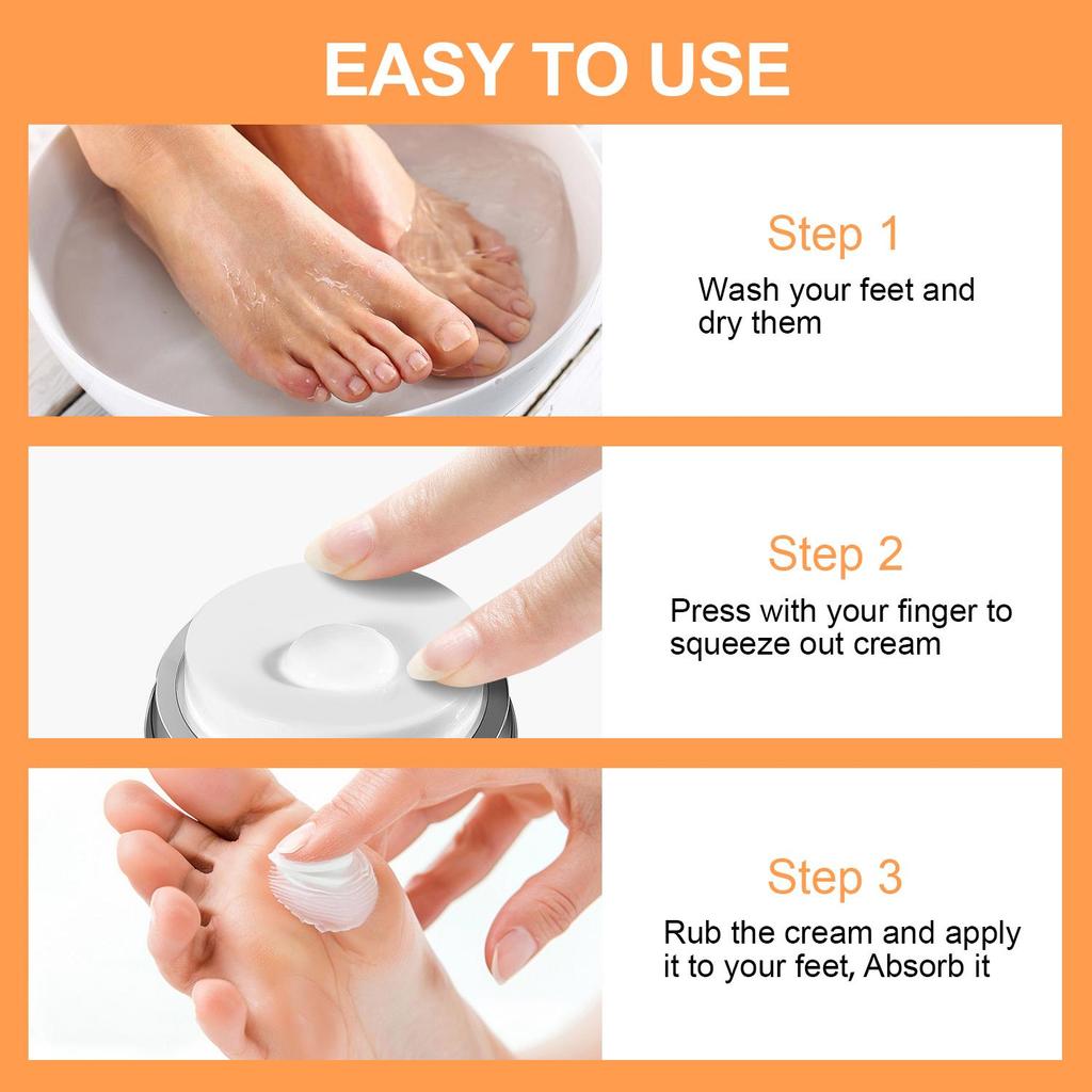 Hydrating Foot Cream-Moisturizes, Nourish And Sooth The Feet-Suitable for all Skin Types, 50g