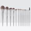 Makeup brush set, eye shadow brush, powder blusher brush, highlight brush, powder brush, eyelash brush, 14 pieces