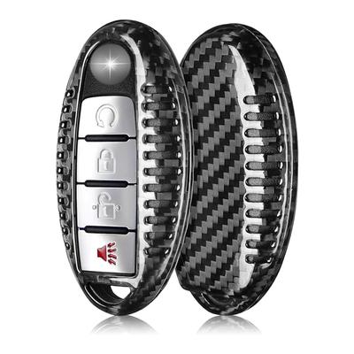 [T-carbon] Key Case/Key Cover for Nissan GTR, GT-R, R35, Fairlady Z, Z34, Skyline V36, Fuga Y50, Infiniti Q45, Q50, Q70, Etc.